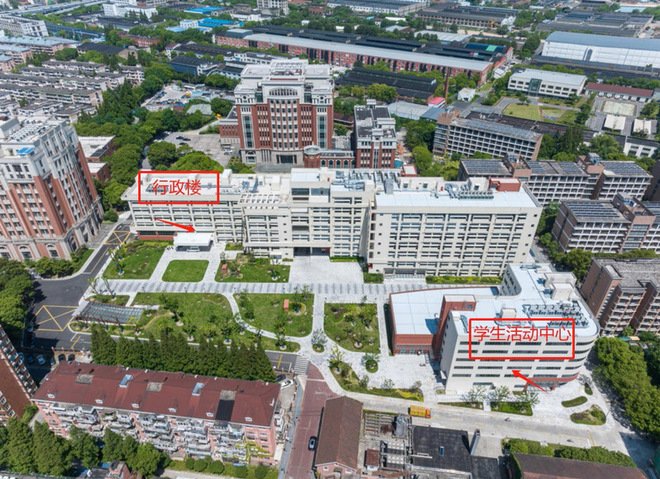 1100号校区与复兴路校区4个校区